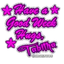 Have a Good week, Hugs, Tabitha
