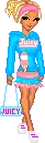 girl in blue