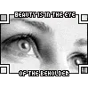 beauty in the eyes
