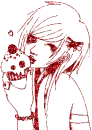 red cupcake