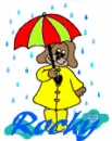 Rocky rain