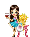 sayclub doll - girl wearing blue dress