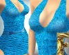 blue hot dress