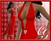 red gown