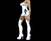 white halter dress