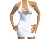white line dress