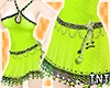 neon green dress
