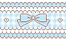 blue bow