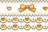 yellow bow