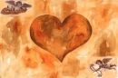 acuarela corazÃ³n