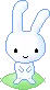cute kawaii bunny character