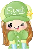  	cute kawaii character girl