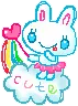 cute kawaii bunny