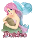 Denice - Pink Mermaid Sparkle
