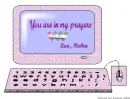 You're in my prayers, luv Robin