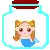 kawaii in bottle