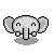 kawaii elephant
