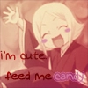 feed her CANDY!!!!