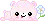 pink bear holding a flower
