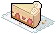 sliced cake