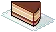 sliced cake
