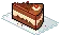 sliced cake