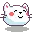 kawaii snow fox