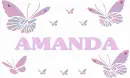Amanda with Butterflies