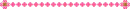 pink flower divider