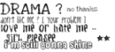drama
