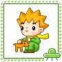 boy with deer