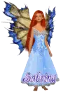 Sabrina - Twinkling Blue FairyGirl