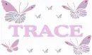 Trace with Butterflies
