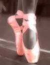 Ballet point shoes