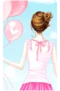 girl with balloons