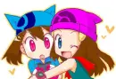 Sapphirea and Irova hugging
