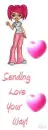 sending love hearts