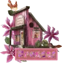 Twinkling BirdHouse - Frances