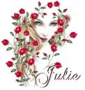 Julie - Rose Lady Face Rainbow