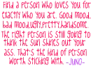 saying from the movie juno