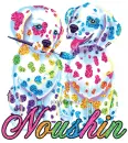 colorful puppies noushin