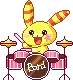 DRUM PLAYING CUTIE