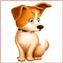 cute dog animation