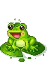 singing frog