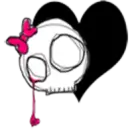 heart skull