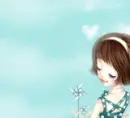 simple blue