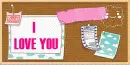 I Love You Note