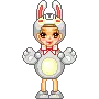 cutie - bunny suit
