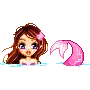cutie - pink mermaid