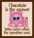 Chocolate Is The Answer